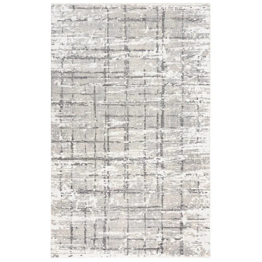 Baan Abstract / Gray Large Area Rugs For Living Room - LOOMLAN - LOOMLAN - Area Rugs