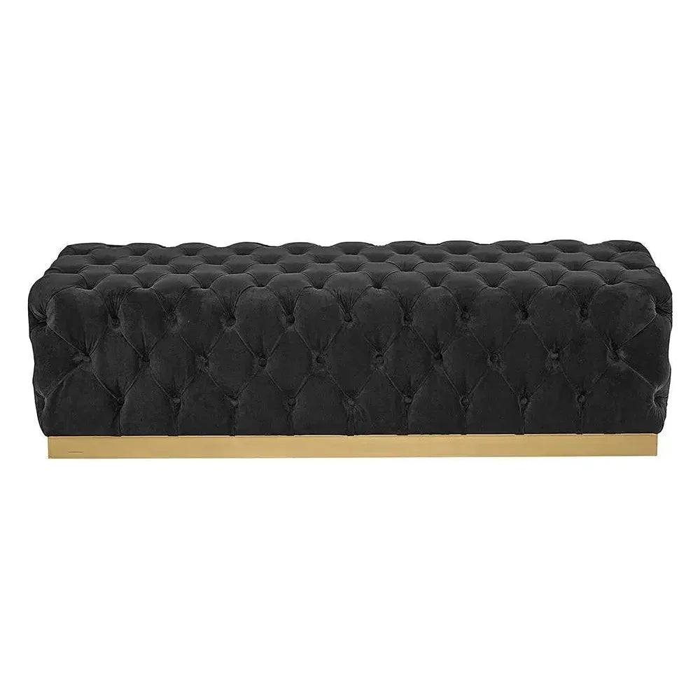 Babette Fabric Backless Bench - LOOMLAN - SUNPAN - Bedroom Benches