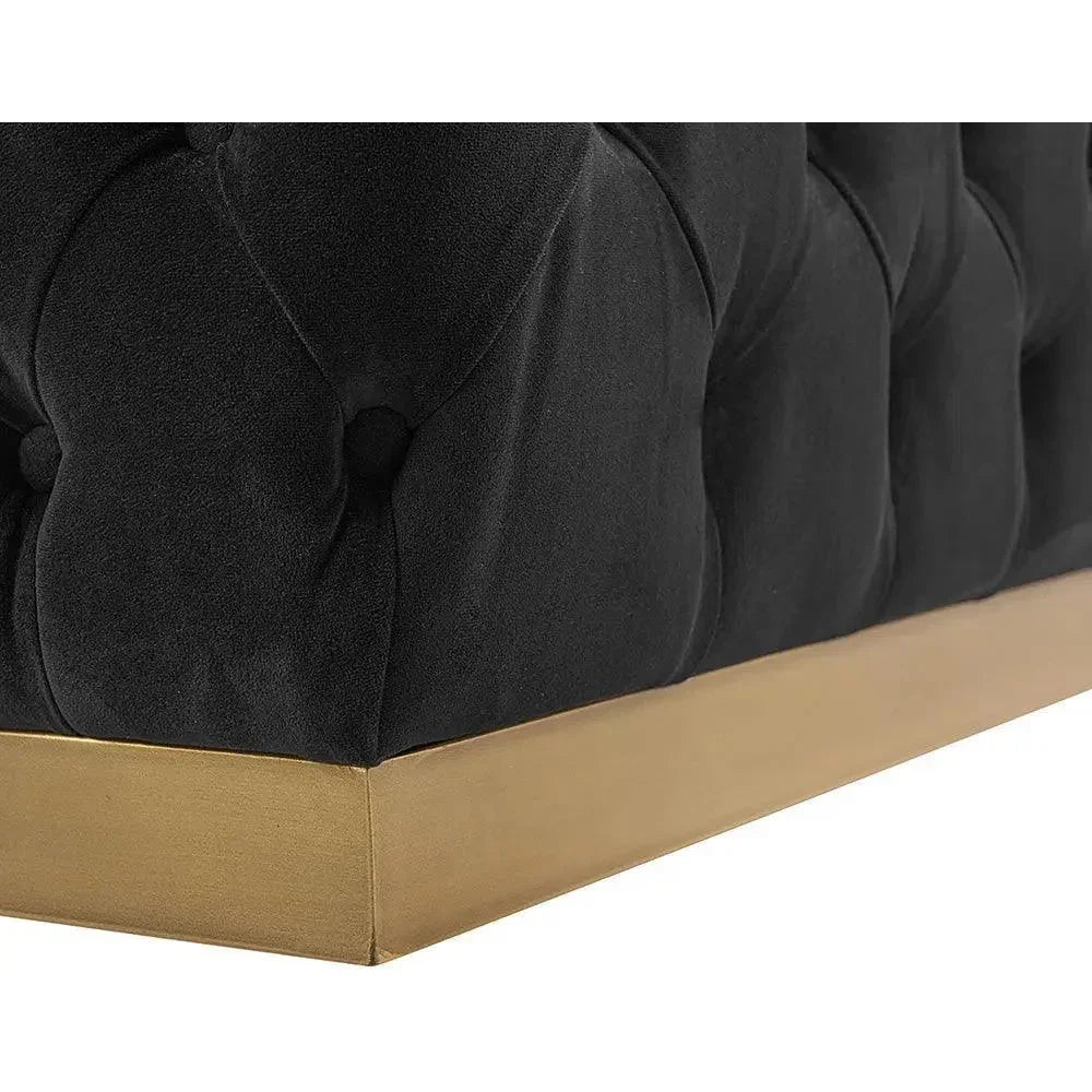 Babette Fabric Backless Bench - LOOMLAN - SUNPAN - Bedroom Benches