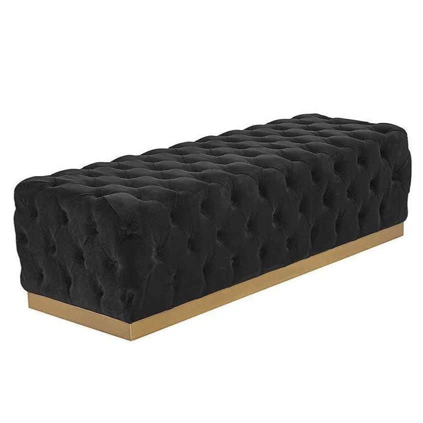 Babette Fabric Backless Bench - LOOMLAN - SUNPAN - Bedroom Benches