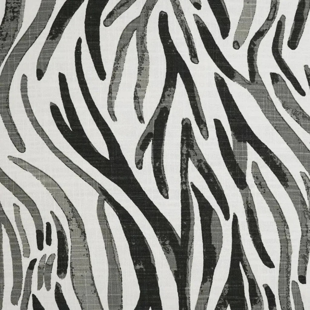 Babur Abstract Black Grey Large Throw Pillow Insert - LOOMLAN - D.V. Kap - Throw Pillows