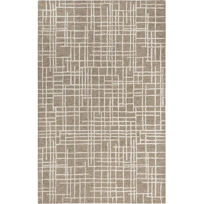 Baby Geometric Brown Area Rugs For Living Room - LOOMLAN - LOOMLAN - Area Rugs