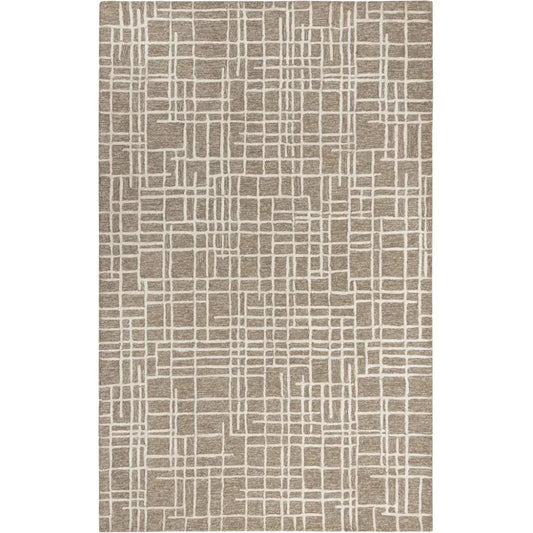 Baby Geometric Brown Area Rugs For Living Room - LOOMLAN - LOOMLAN - Area Rugs
