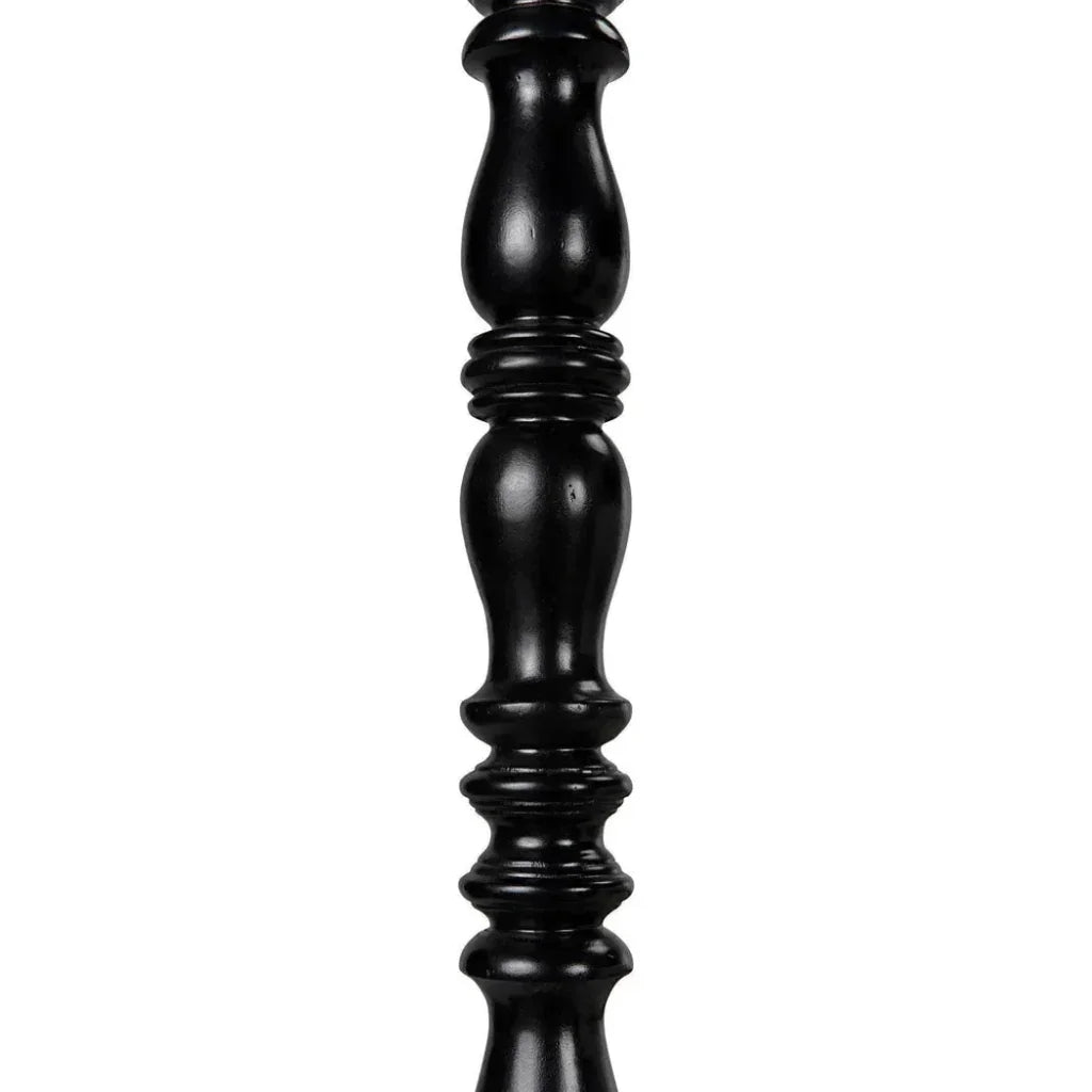 Bachelor Black Wooden Bed Frame - LOOMLAN - Noir - Beds