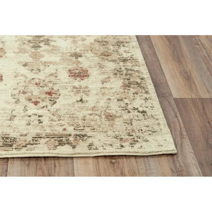 Bacs Medallion Beige Large Area Rugs For Living Room - LOOMLAN - LOOMLAN - Area Rugs