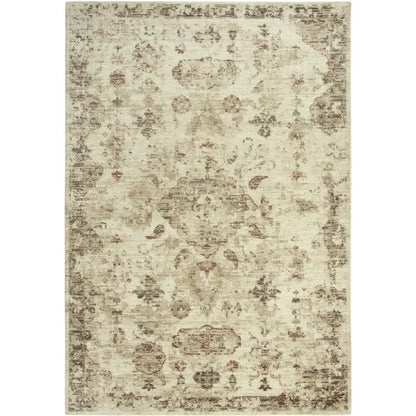 Bacs Medallion Beige Large Area Rugs For Living Room - LOOMLAN - LOOMLAN - Area Rugs