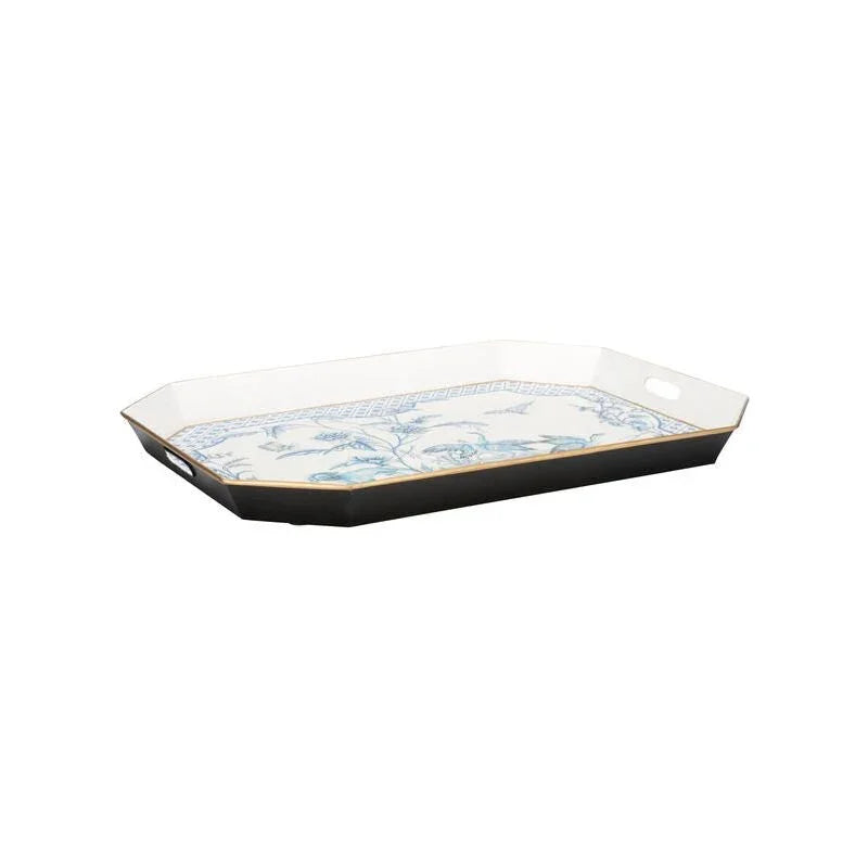 Bagatelle Hand Painted Classic Tray (Set of 2) - LOOMLAN - Chelsea House - Trays