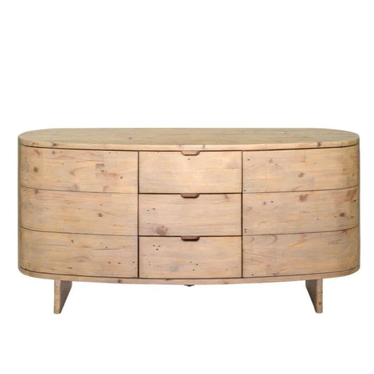 Bahama Sundried Wheat Sideboard - LOOMLAN - LH Imports - Sideboards