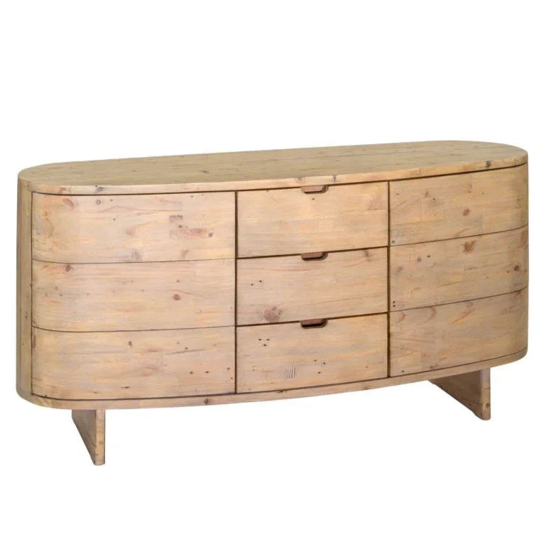Bahama Sundried Wheat Sideboard - LOOMLAN - LH Imports - Sideboards