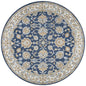 Baia Wool Blue Hallway Kitchen Runner Rug - LOOMLAN - LOOMLAN - Area Rugs
