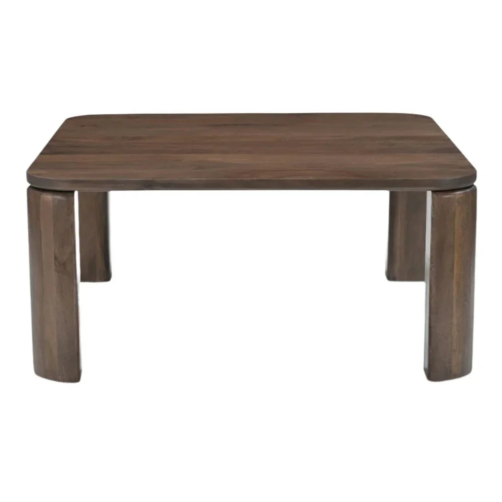 Bailey Deep Brown Mango Wood Nesting Coffee Table - LOOMLAN - Moe's Home - Coffee Tables