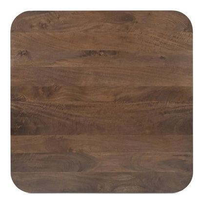 Bailey Deep Brown Mango Wood Nesting Coffee Table - LOOMLAN - Moe's Home - Coffee Tables