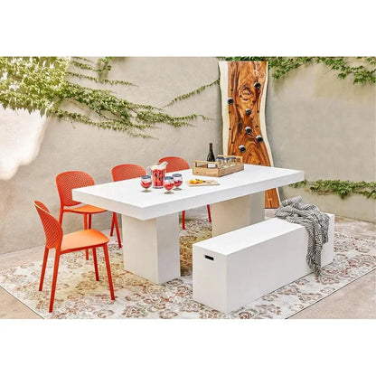 Bailey Poly Lumber Outdoor Side Chair 4PC-Outdoor Dining Chairs-Urbia-LOOMLAN