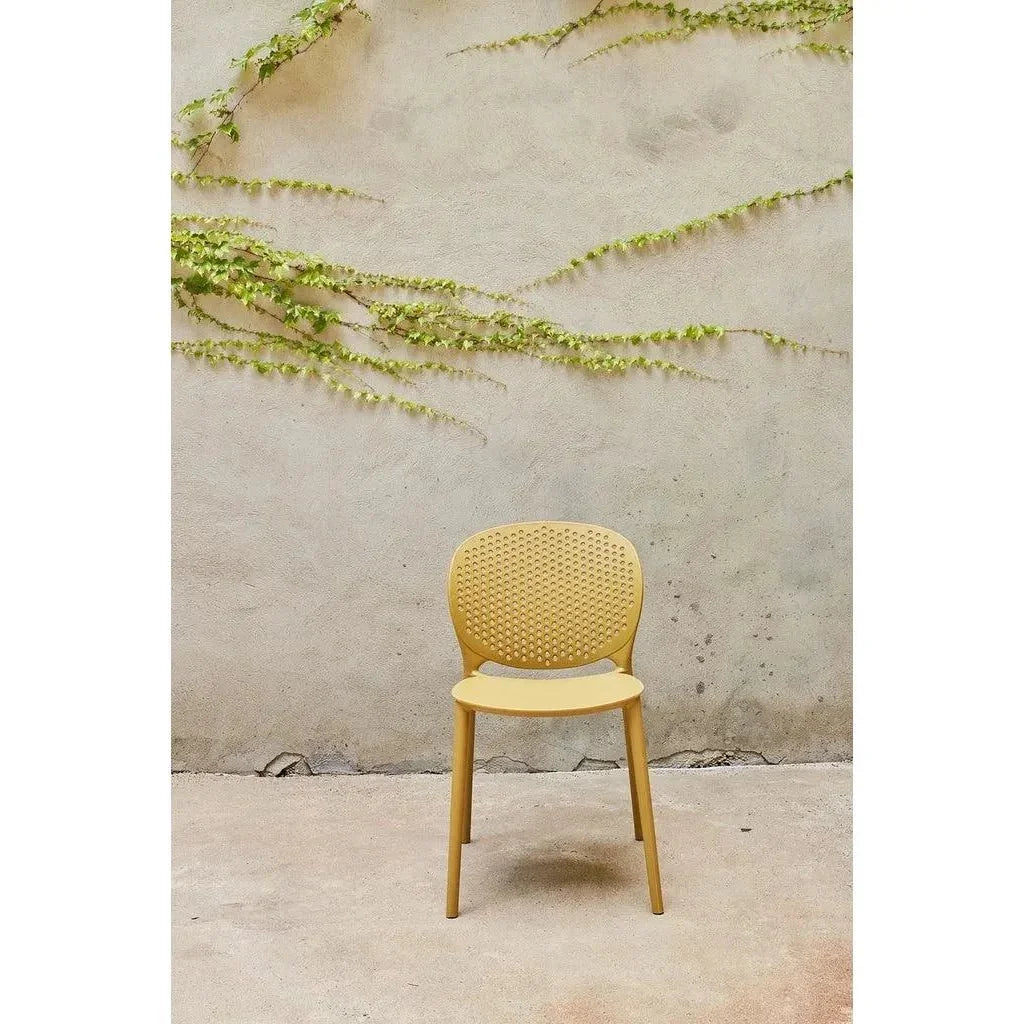 Bailey Poly Lumber Outdoor Side Chair 4PC-Outdoor Dining Chairs-Urbia-LOOMLAN