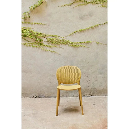 Bailey Poly Lumber Outdoor Side Chair 4PC-Outdoor Dining Chairs-Urbia-LOOMLAN