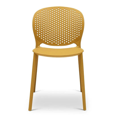 Bailey Poly Lumber Outdoor Side Chair 4PC-Outdoor Dining Chairs-Urbia-LOOMLAN