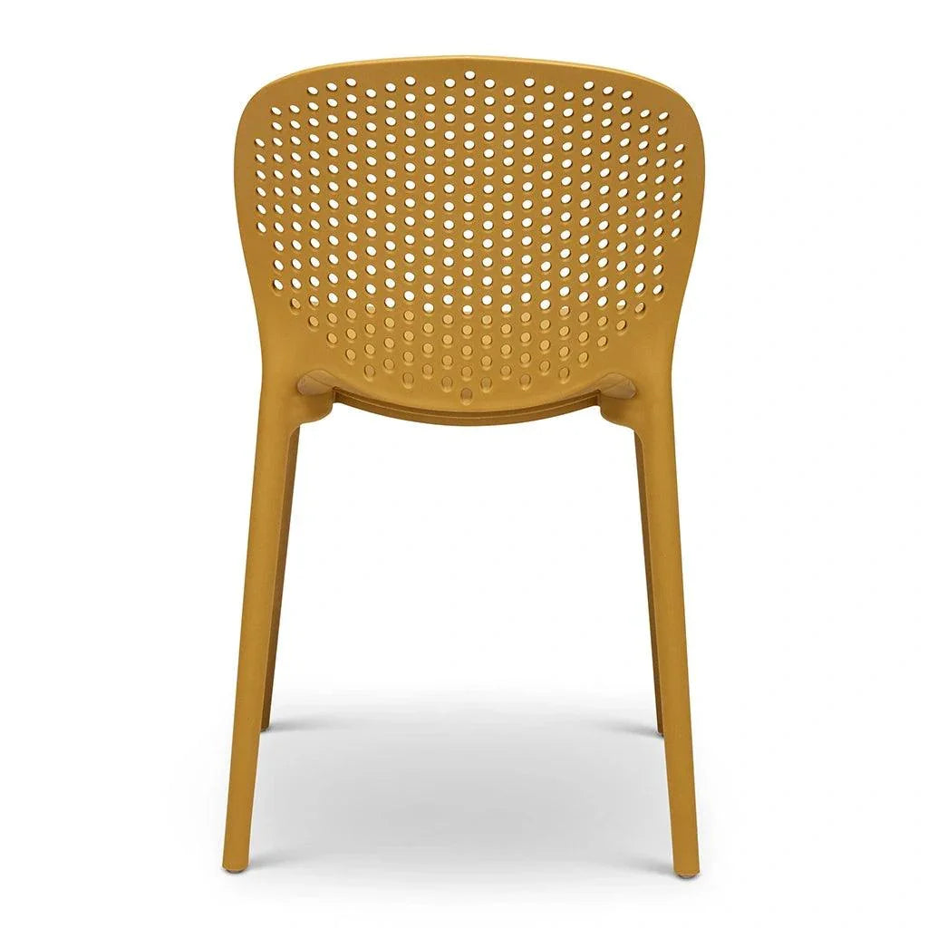 Bailey Poly Lumber Outdoor Side Chair 4PC-Outdoor Dining Chairs-Urbia-LOOMLAN