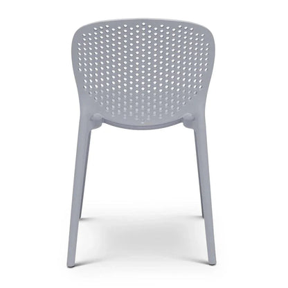 Bailey Poly Lumber Outdoor Side Chair 4PC-Outdoor Dining Chairs-Urbia-LOOMLAN