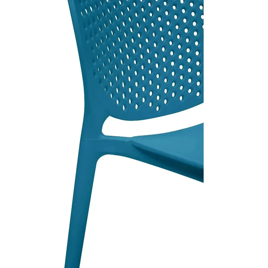 Bailey Poly Lumber Outdoor Side Chair 4PC-Outdoor Dining Chairs-Urbia-LOOMLAN