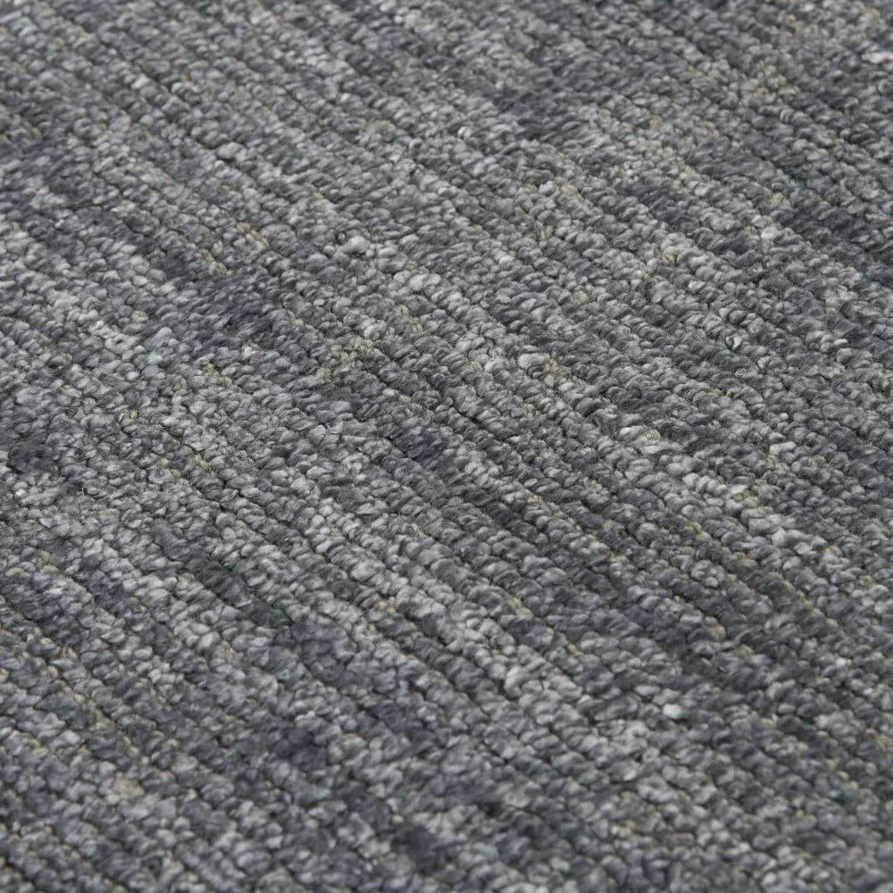 Baka Solid Denim Area Rugs For Living Room - LOOMLAN - LOOMLAN - Area Rugs