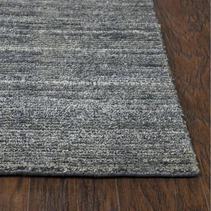 Baka Solid Denim Area Rugs For Living Room - LOOMLAN - LOOMLAN - Area Rugs