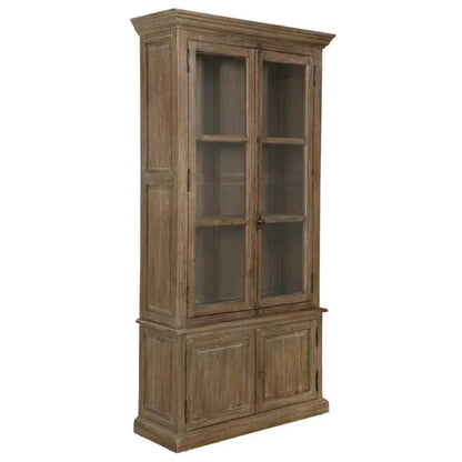 Baker's Wooden Neutral Brown Cabinet - LOOMLAN - Furniture Classics - Accent Cabinets