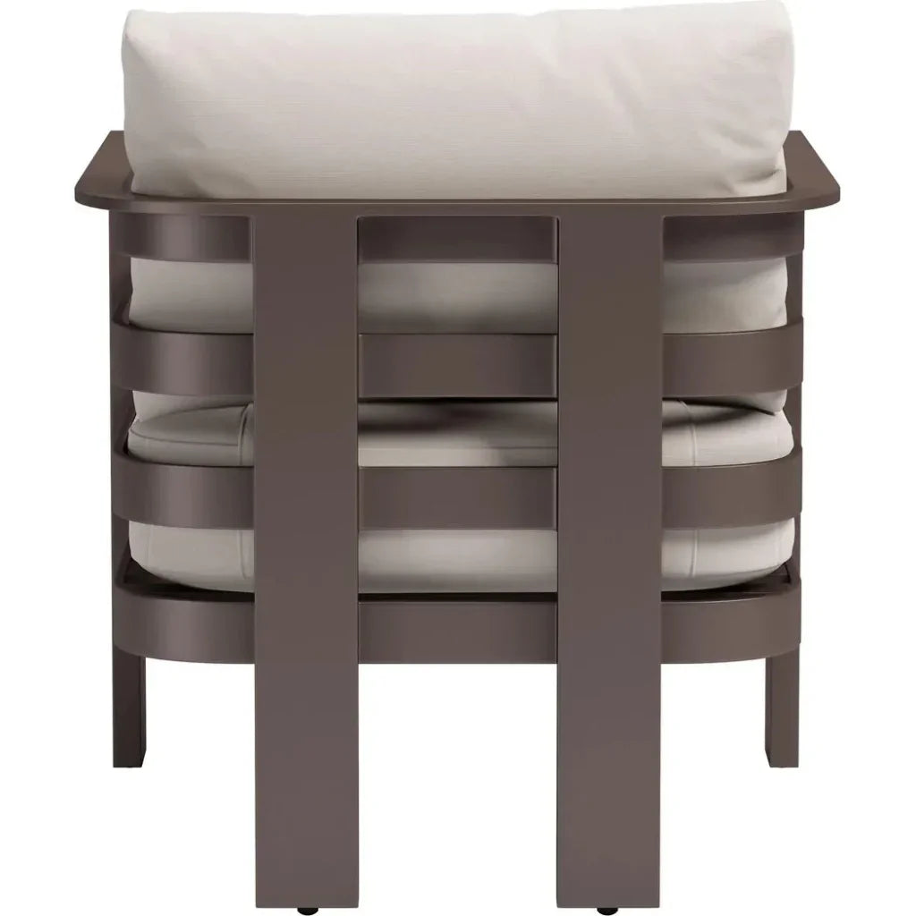 Bal Harbor White Arm Chair-Outdoor Accent Chairs-Zuo Modern-LOOMLAN