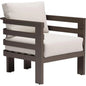 Bal Harbor White Arm Chair-Outdoor Accent Chairs-Zuo Modern-LOOMLAN