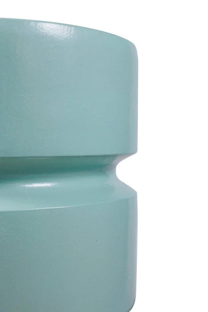 Balance Ceramic Armless Patio Stool-Garden Stools-Seasonal Living-LOOMLAN