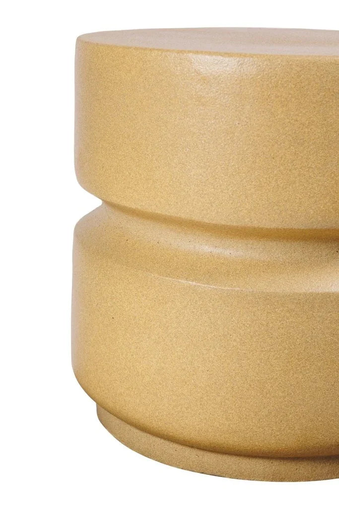 Balance Ceramic Armless Patio Stool-Garden Stools-Seasonal Living-LOOMLAN