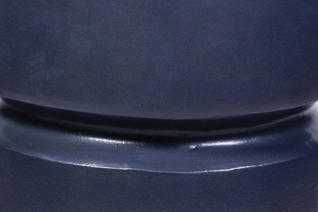 Balance Ceramic Round Patio Stool-Garden Stools-Seasonal Living-LOOMLAN