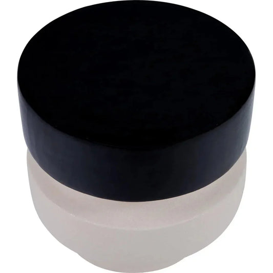 Balance Garden Stool 16" - Black Outdoor End Table-Garden Stools-Seasonal Living-LOOMLAN