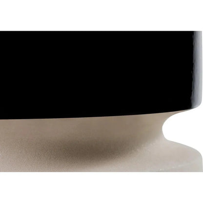 Balance Garden Stool 16" - Black Outdoor End Table-Garden Stools-Seasonal Living-LOOMLAN