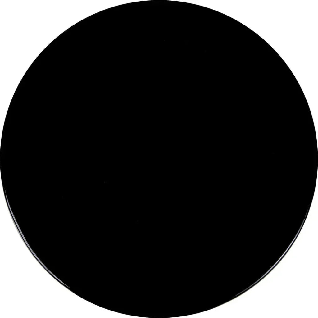 Balance Garden Stool 16" - Black Outdoor End Table-Garden Stools-Seasonal Living-LOOMLAN