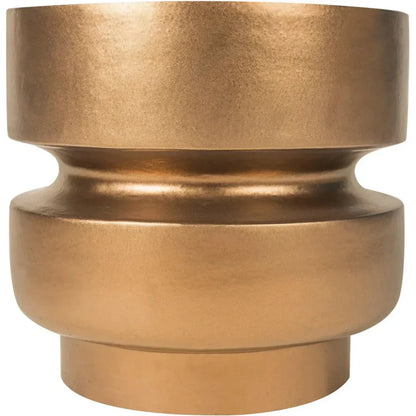 Balance Garden Stool 16" - Brown Outdoor End Table-Garden Stools-Seasonal Living-LOOMLAN