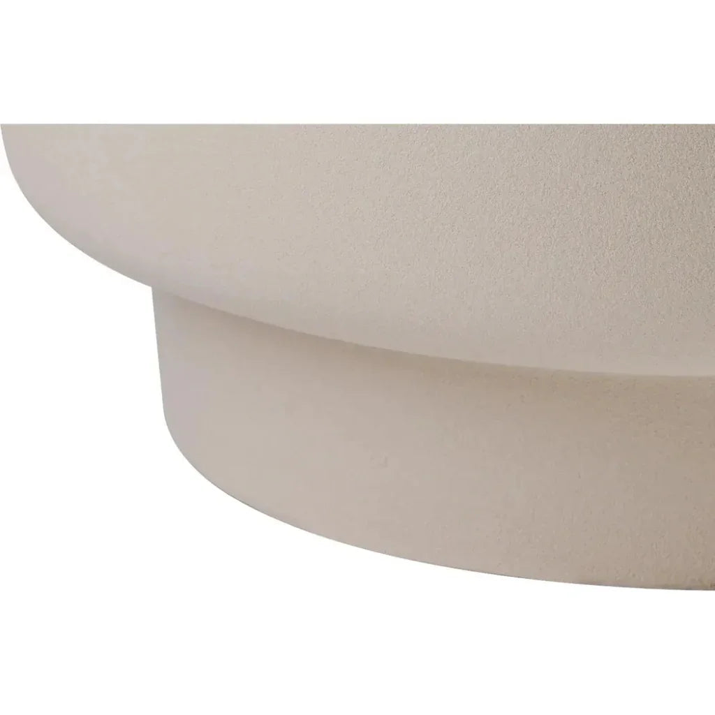 Balance Garden Stool 16" - Ceramic Outdoor End Table-Garden Stools-Seasonal Living-LOOMLAN