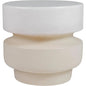 Balance Garden Stool 16" - Ceramic Outdoor End Table-Garden Stools-Seasonal Living-LOOMLAN