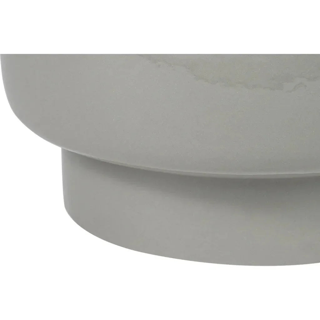 Balance Stool/Accent Table 16" - Grey Outdoor End Table-Garden Stools-Seasonal Living-LOOMLAN