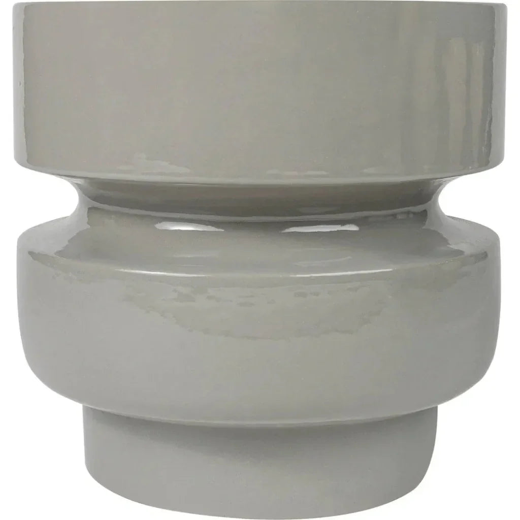 Balance Stool/Accent Table 16" - Grey Outdoor End Table-Garden Stools-Seasonal Living-LOOMLAN