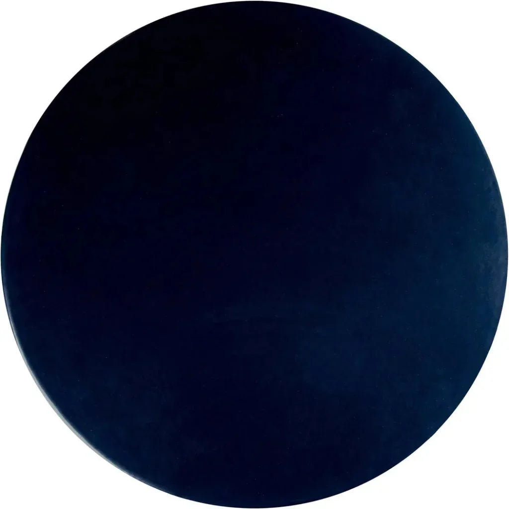 Balance Stool/Accent Table 18" - Blue Outdoor End Table-Garden Stools-Seasonal Living-LOOMLAN