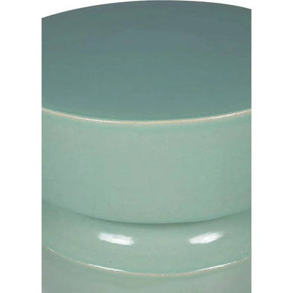 Balance Stool/Accent Table 18" - Mint Outdoor End Table-Garden Stools-Seasonal Living-LOOMLAN