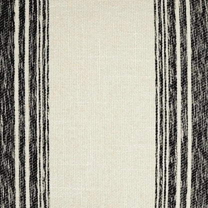 Balboa Black Stripes Black Large Throw Pillow Insert - LOOMLAN - D.V. Kap - Throw Pillows