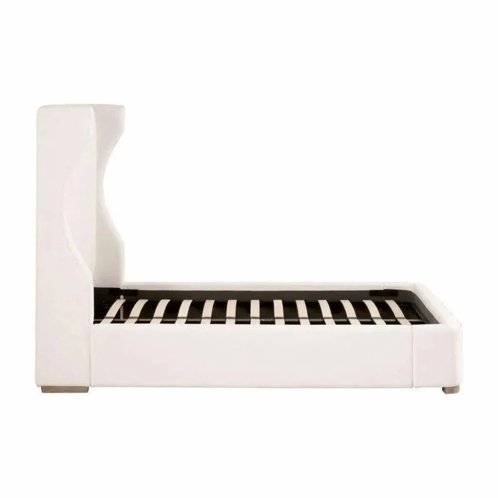 Balboa Livesmart White Bed Frame - LOOMLAN - Essentials For Living - Beds