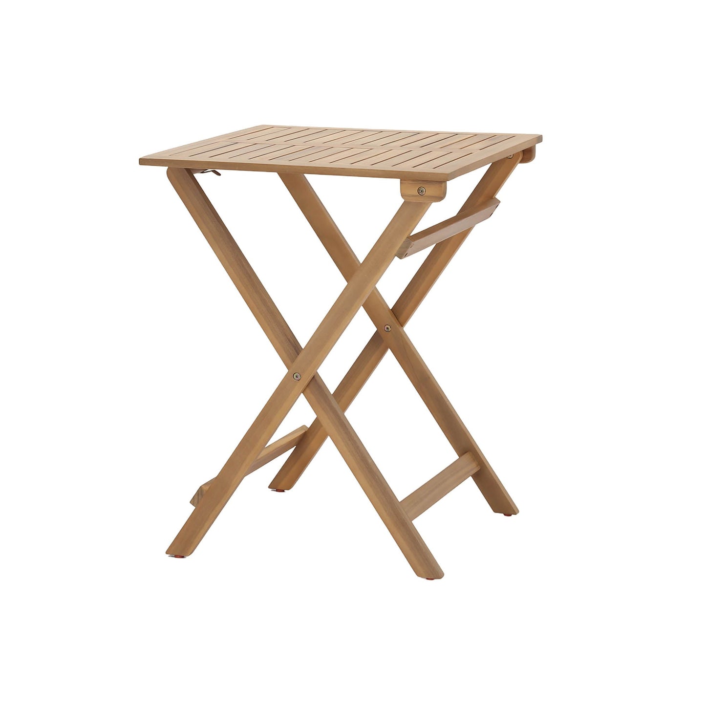 Balcony Wooden Foldable Outdoor Bistro Set-Outdoor Bistro Sets-LH Imports-LOOMLAN