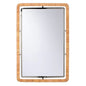 Baldein Raffia Warp Frame Wall Mirror