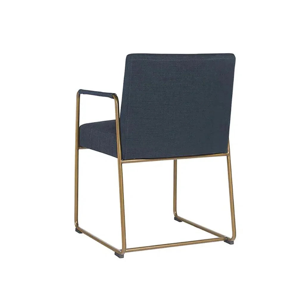 Balford Fabric Dining Armchair - LOOMLAN - SUNPAN - Dining Chairs