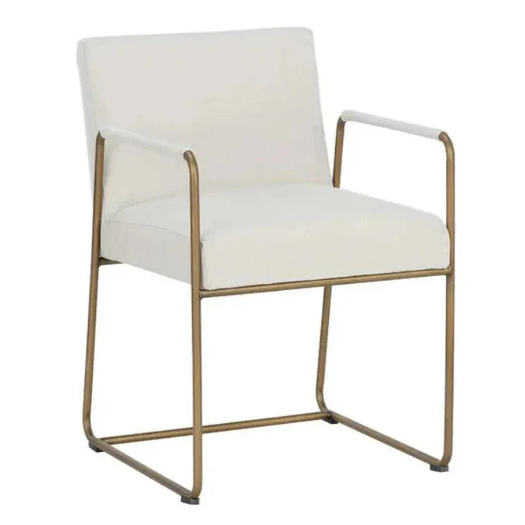 Balford Fabric Dining Armchair - LOOMLAN - SUNPAN - Dining Chairs