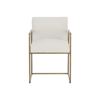 Balford Fabric Dining Armchair - LOOMLAN - SUNPAN - Dining Chairs