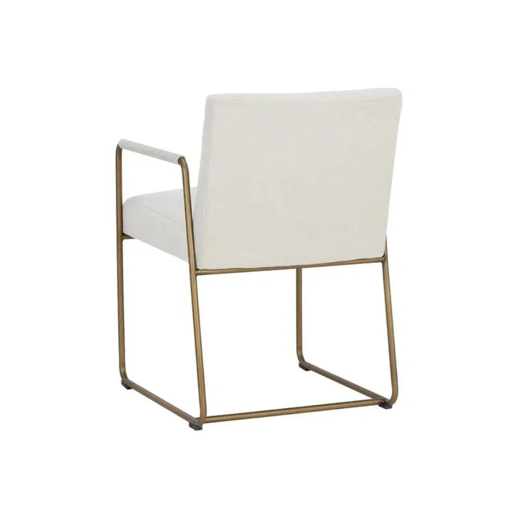 Balford Fabric Dining Armchair - LOOMLAN - SUNPAN - Dining Chairs