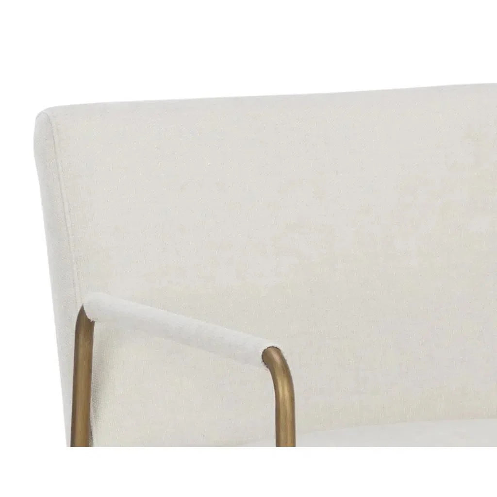 Balford Fabric Dining Armchair - LOOMLAN - SUNPAN - Dining Chairs